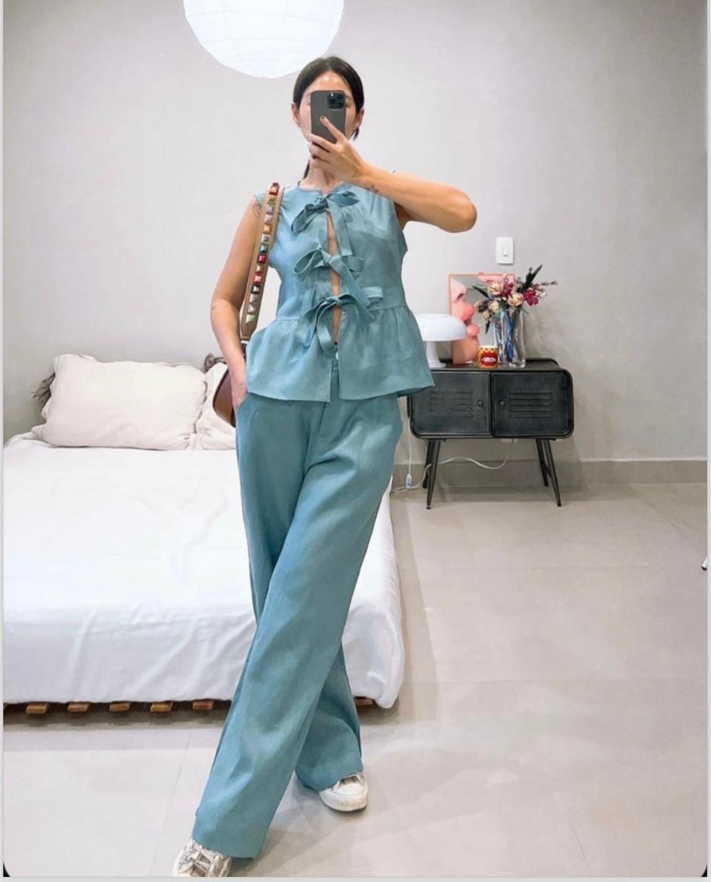 Conjunto Azul Sereno